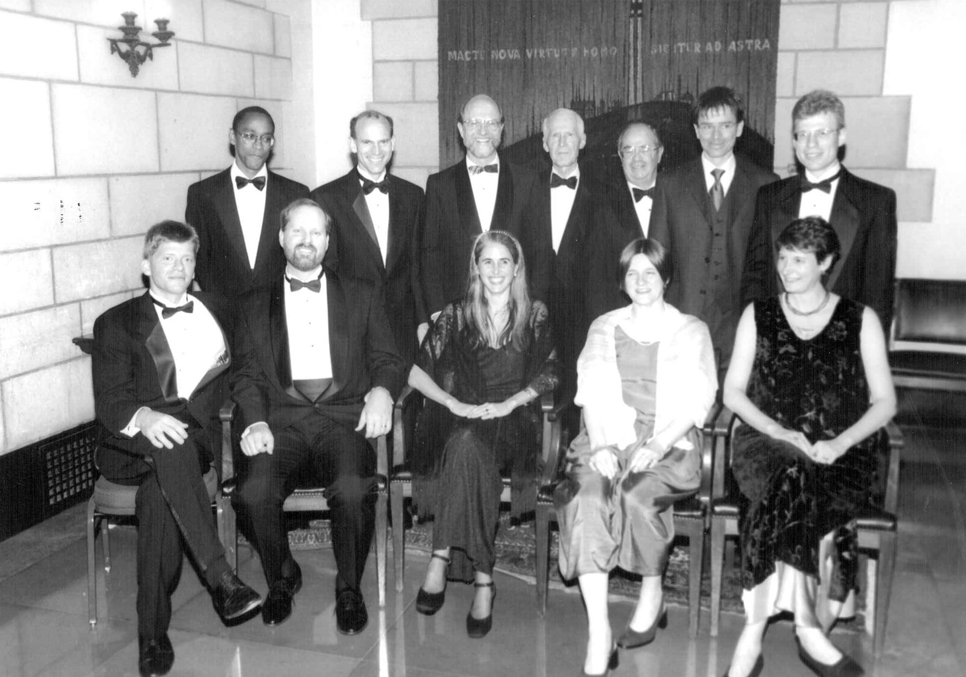 Recipients of McDonnell Centennial Fellowships and representatives from JSMF.